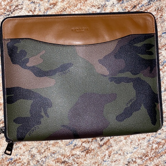 NWT! Coach 4 piece, XXL, Olive Green and camouflage  tote set UNISEX - Picture 11 of 13